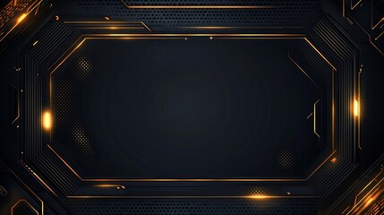 Premium Black Friday Background with Intricate Patterns