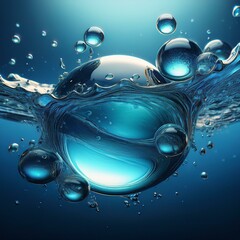 water drops background