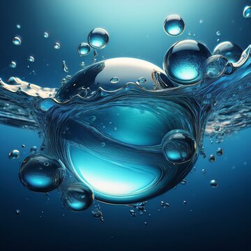 water drops background