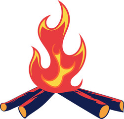 Bonfire Illustration