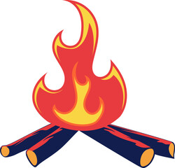Bonfire Illustration