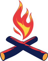 Bonfire Illustration