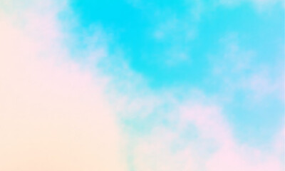 Retro color tone of Clouds with blue sky in sunny day