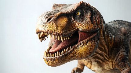 Obraz premium 3d Tyrannosaurus rex dinosaur isolated on white background. T-rex 