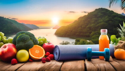  A bright and energetic image promoting healthy habits like eating nutritious food, engaging_1(14)