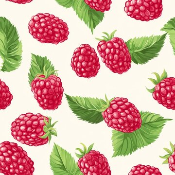 240807 08. raspberry pattern banner wallpaper, simple background