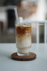 The nice taste of indonesian coffee in Purwokerto City, Central Java, Indonesia. It was taken on September 27, 2024 by a professional. It's a nice coffee with Indonesian culture