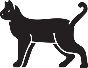 Cat icon symbol vector image illustration