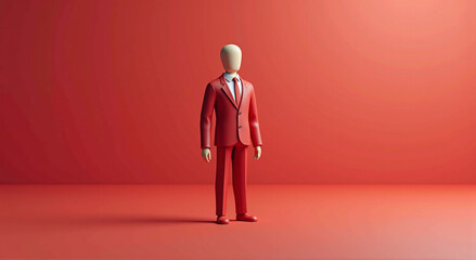 Obraz premium wooden mannequin