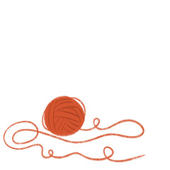 yarn ball illustration
