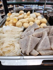 Oden  and soup Japanese streed food