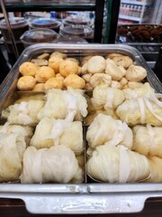 Oden  and soup Japanese streed food