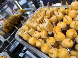 Oden  and soup Japanese streed food