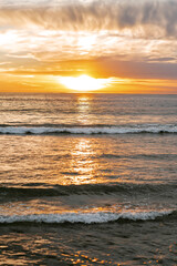 Obraz premium sunset over the sea