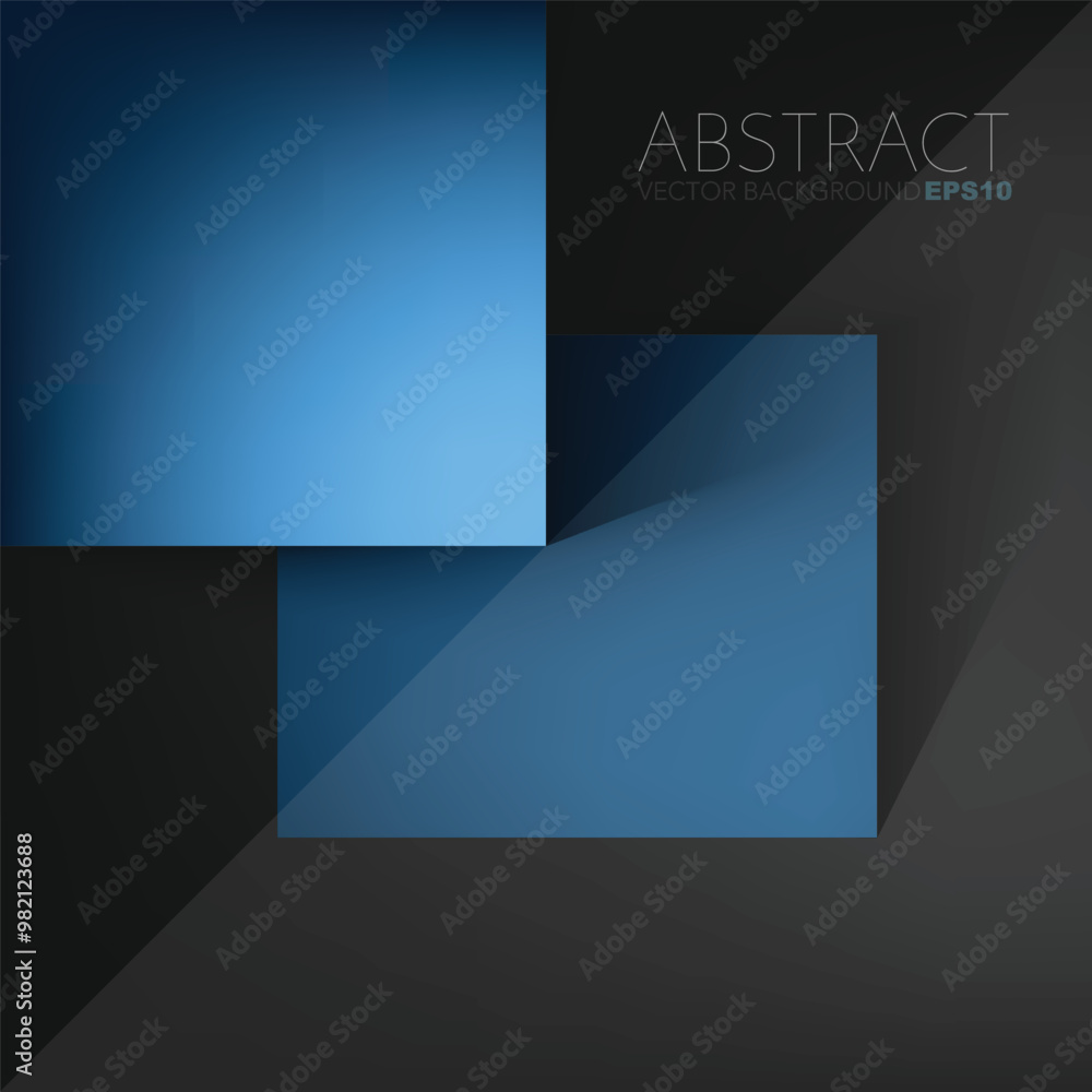 Fototapete graphic geometric triangle overlap vector layer background for text and message design
