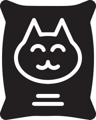 Cat icon symbol vector image illustration