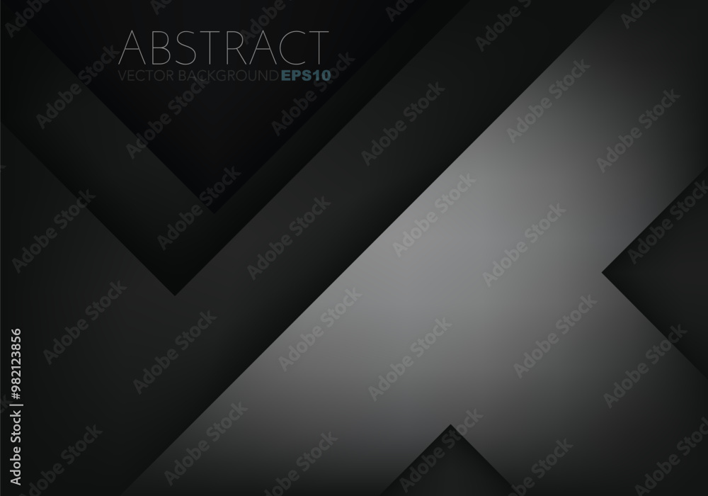 Fototapete graphic geometric triangle overlap vector layer background for text and message design