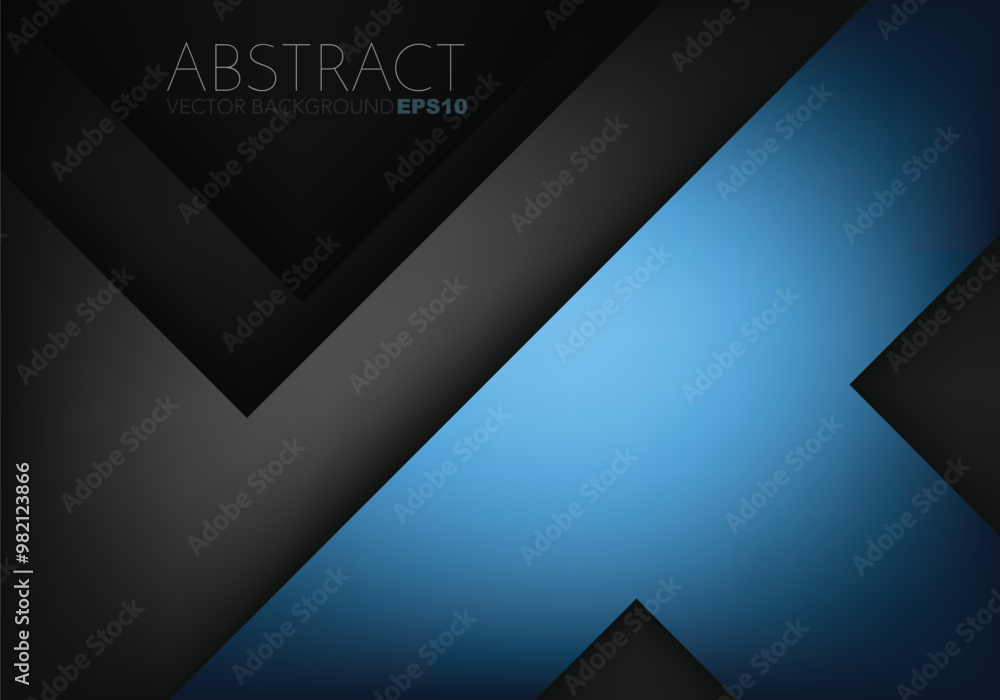 Fototapete graphic geometric triangle overlap vector layer background for text and message design