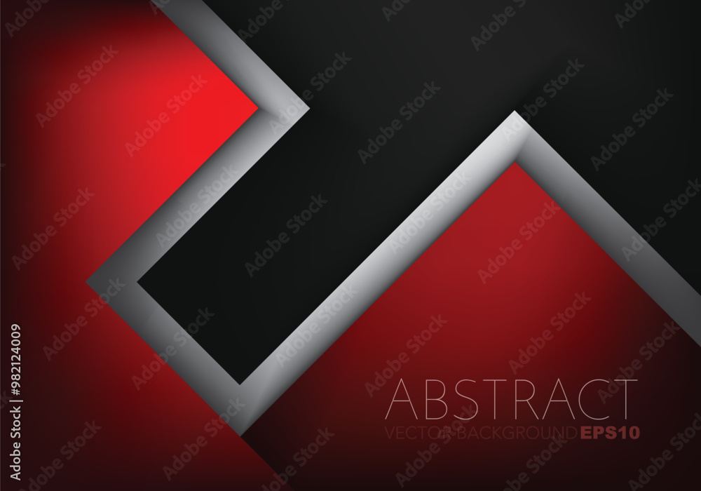 Fototapete graphic geometric triangle overlap vector layer background for text and message design