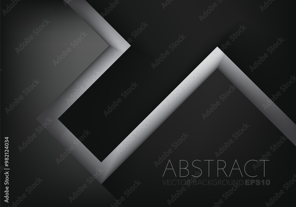 Fototapete graphic geometric triangle overlap vector layer background for text and message design