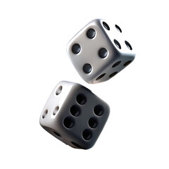 3d rendering of dices