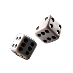 3d rendering of dices