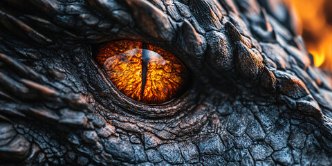 dragon closeup eyes, Detail eyes dragon 