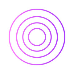 mission gradient icon