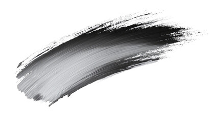 paint brush stroke on a white transparent background