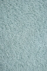 macro turquoise terry towel texture, close up cotton towel texture 