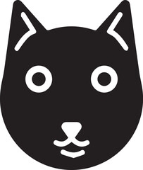 Cat icon symbol vector image illustration