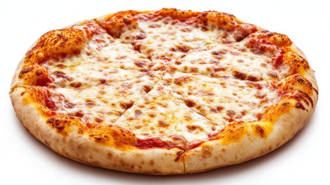 A large cheese pizza with a few slices missing