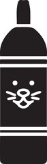 Cat icon symbol vector image illustration