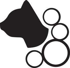 Cat icon symbol vector image illustration