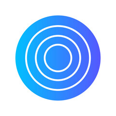 mission gradient icon