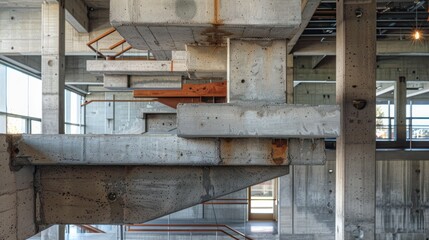 Concrete Structure, A Modernist Architectural Design