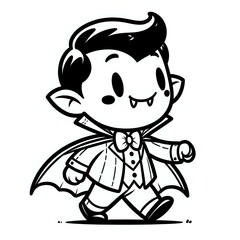 Obraz premium Cheerful Helloween on a Stroll