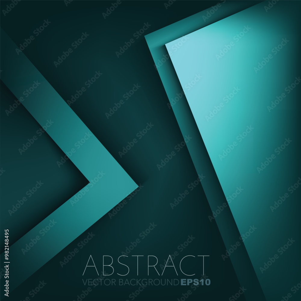 Fototapete graphic geometric triangle overlap vector layer background for text and message design
