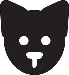 Cat icon symbol vector image illustration