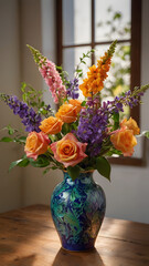flowers in vase