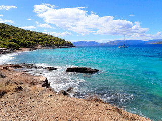 Greece Agistri Island Dragonera Beach
