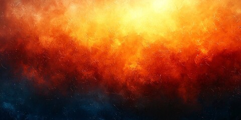 Fototapeta premium A warm gradient background featuring radiant orange hues, ideal for Thanksgiving or Halloween event designs, with copy space for text overlay.