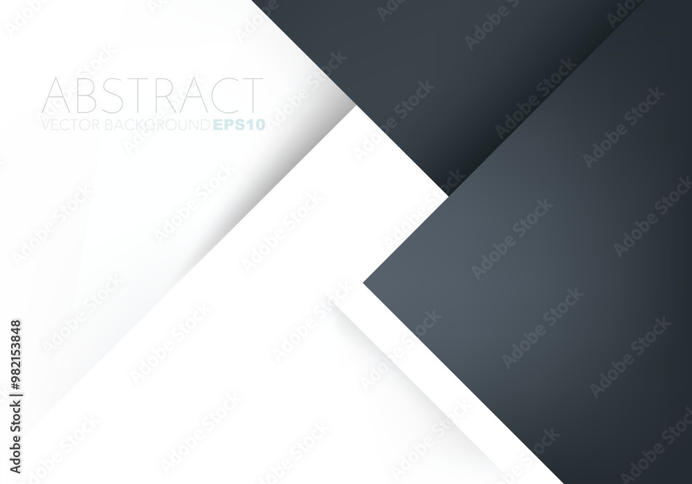 Fototapete graphic geometric triangle overlap vector layer background for text and message design