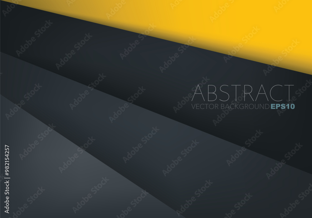 Fototapete graphic geometric triangle overlap vector layer background for text and message design