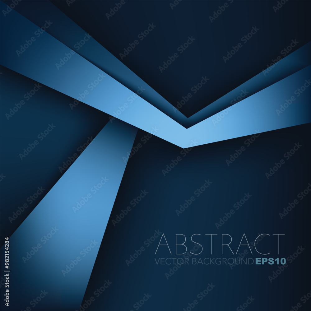 Fototapete graphic geometric triangle overlap vector layer background for text and message design
