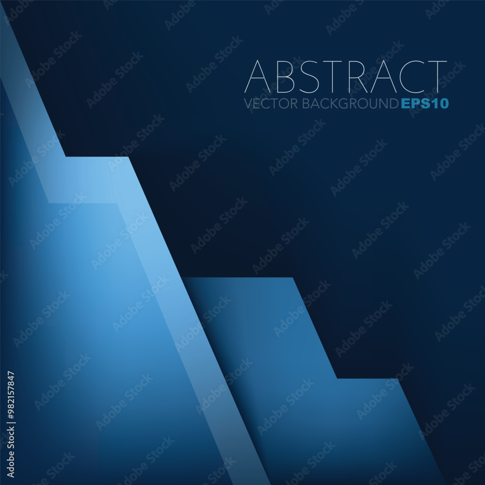 Fototapete graphic geometric triangle overlap vector layer background for text and message design