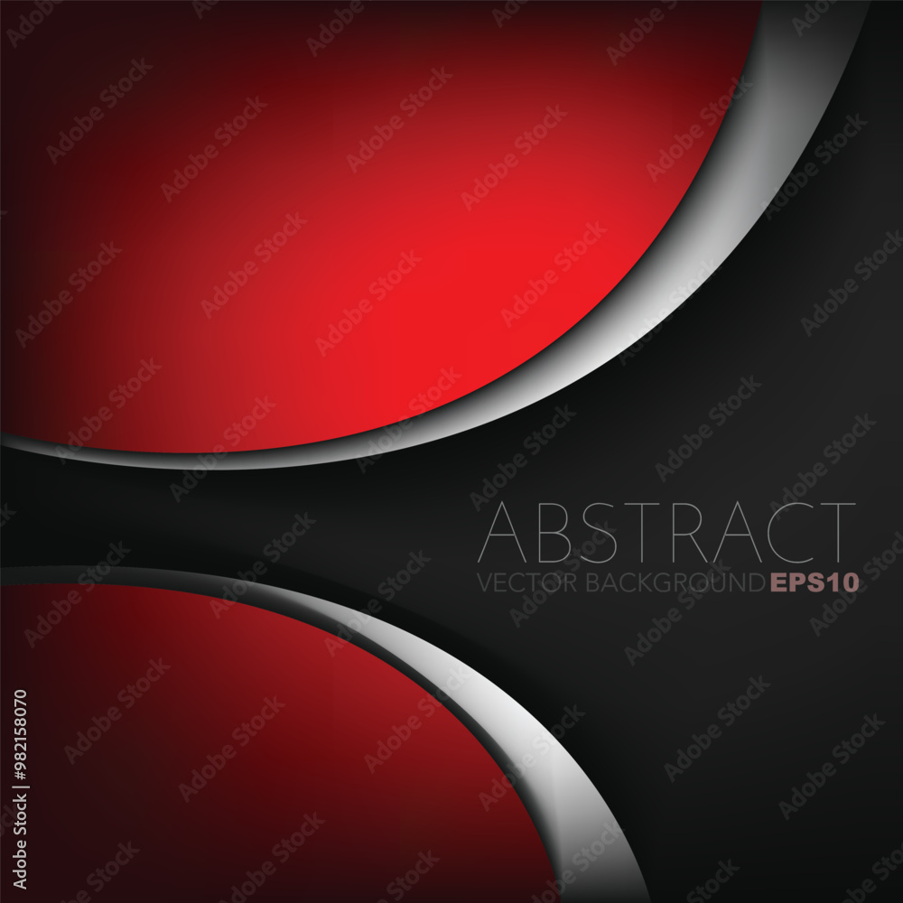 Fototapete graphic vector curve line overlap background for text and message design