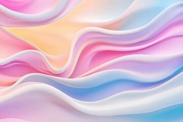 Obraz premium rawpixel_office_30_wavy_shape_with_rainbow_colors-_vector_illus_f0d68e57-e0d1-4d39-ad68-202718fd3fe8-j. Beautiful simple AI generated image