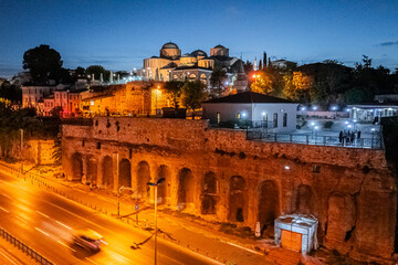 Fototapeta premium Aerial view of İstanbul city, Turkey
