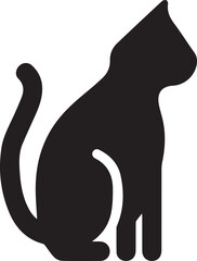 Cat icon symbol vector image illustration